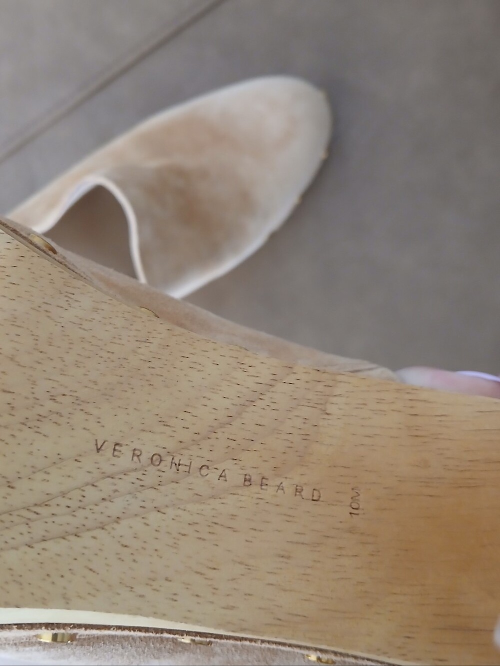Veronica Beard Grita Suede Clogs - Picture 12 of 12
